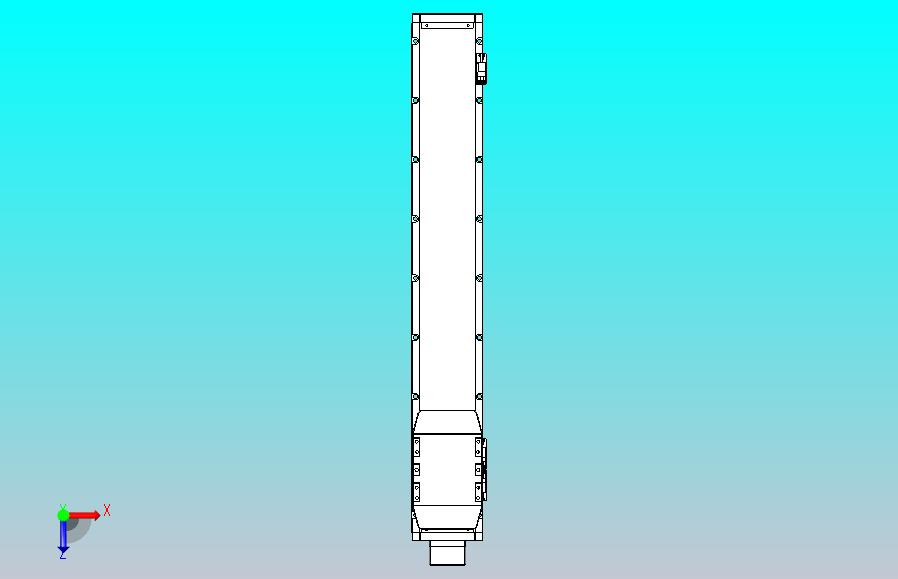 滚珠丝杠直线轴内置导轨TPA-GCR-120-1610C-L650-MP-M40-N3