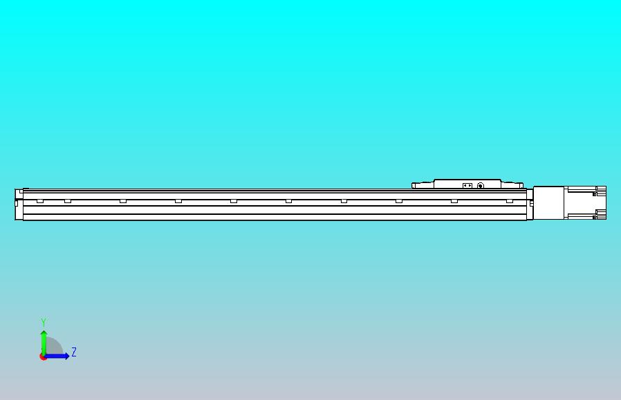 滚珠丝杠直线轴内置导轨TPA-GCR-120-1610C-L700-M-M40-N3
