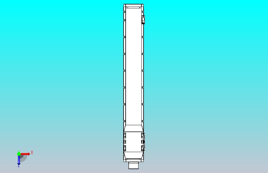 滚珠丝杠直线轴内置导轨TPA-GCR-120-1610C-L700-MP-M40-N3