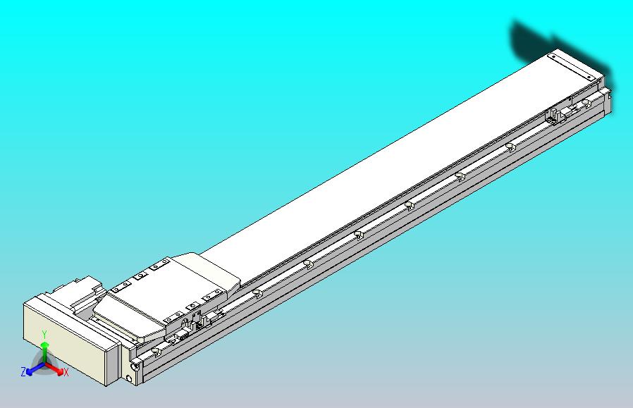 滚珠丝杠直线轴内置导轨TPA-GCR-120-1610C-L700-MR-M40-N3