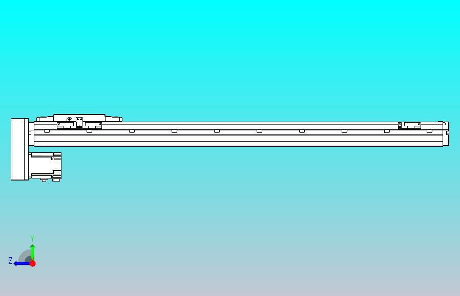 滚珠丝杠直线轴内置导轨TPA-GCR-120-1610C-L750-MP-M40-N3