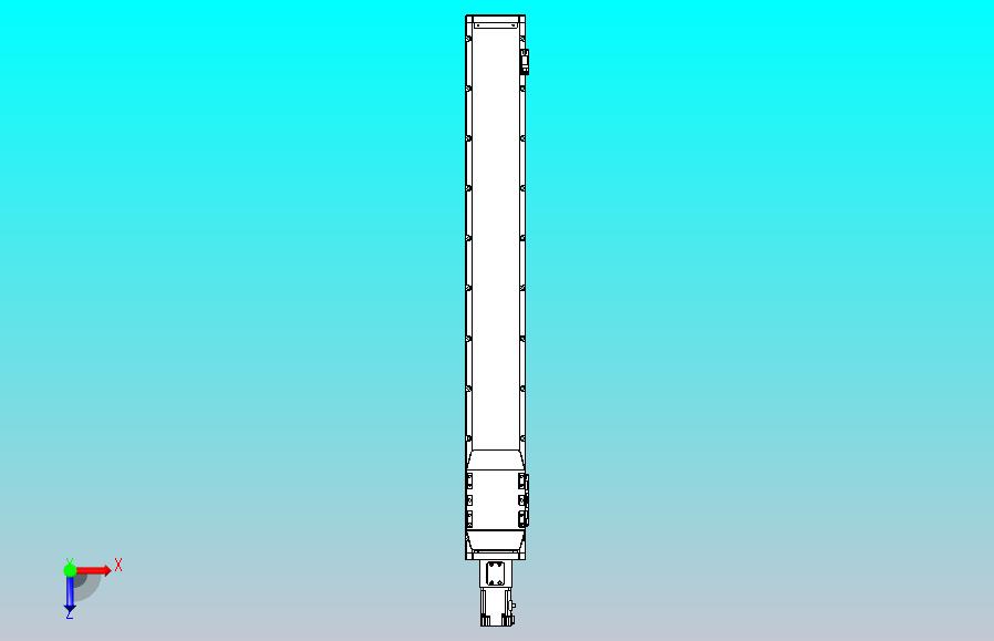 滚珠丝杠直线轴内置导轨TPA-GCR-120-1610C-L850-M-M40-N3