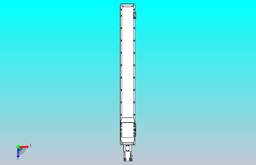 滚珠丝杠直线轴内置导轨TPA-GCR-120-1610C-L900-M-M40-N3
