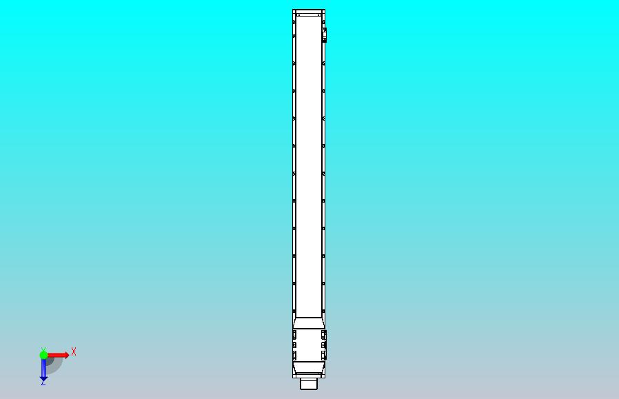 滚珠丝杠直线轴内置导轨TPA-GCR-120-1610C-L1100-MP-M40-N3
