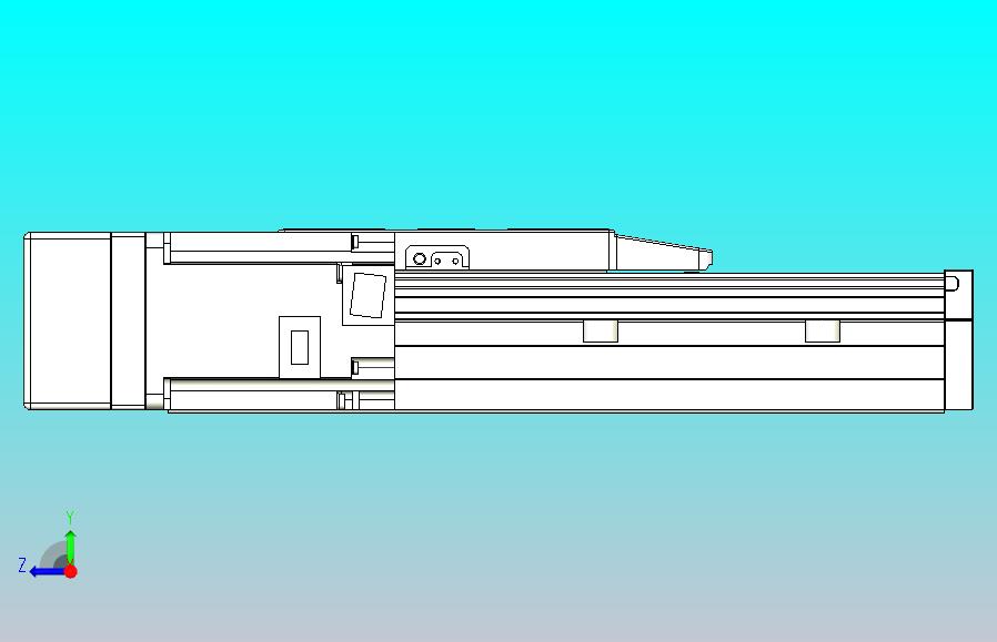滚珠丝杠直线轴内置导轨TPA-GCR-150-2010C-L100-ML-M75-N3