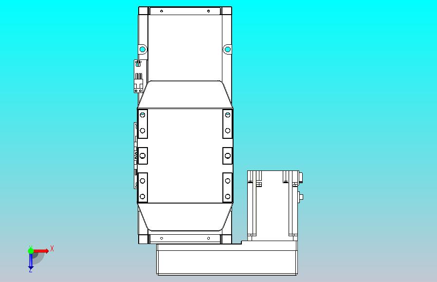 滚珠丝杠直线轴内置导轨TPA-GCR-150-2010C-L100-ML-M75-N3