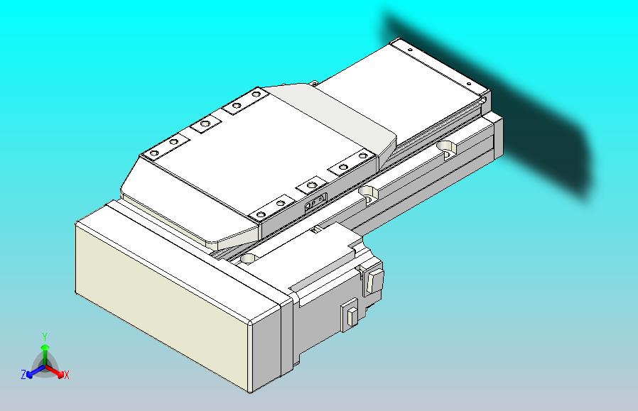 滚珠丝杠直线轴内置导轨TPA-GCR-150-2010C-L100-ML-M75-N3