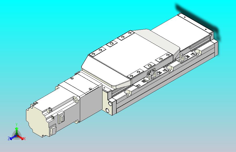 滚珠丝杠直线轴内置导轨TPA-GCR-150-2010C-L100-M-M75-N3