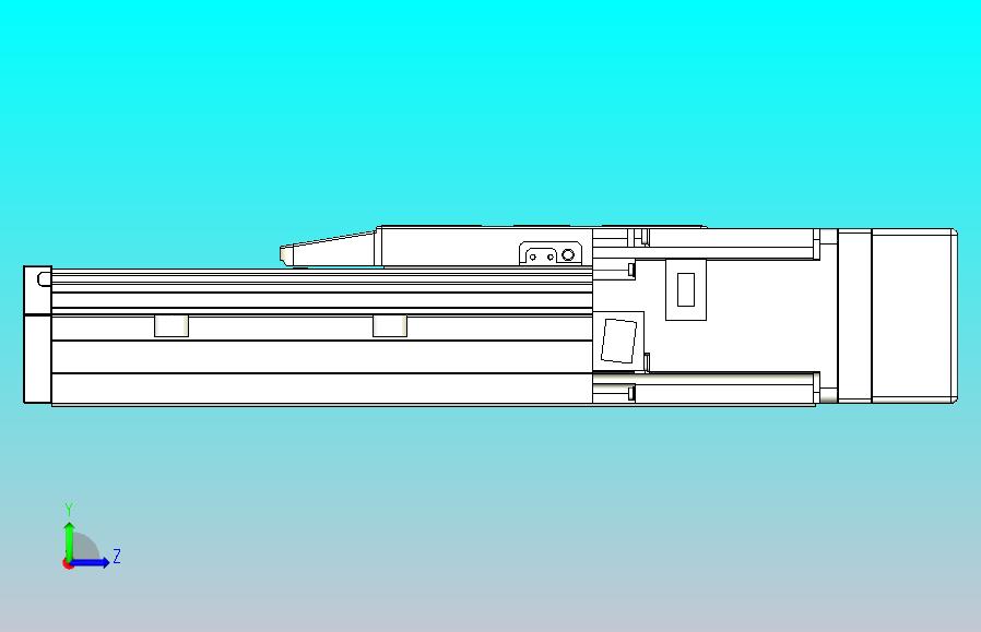 滚珠丝杠直线轴内置导轨TPA-GCR-150-2010C-L100-MR-M75-N3