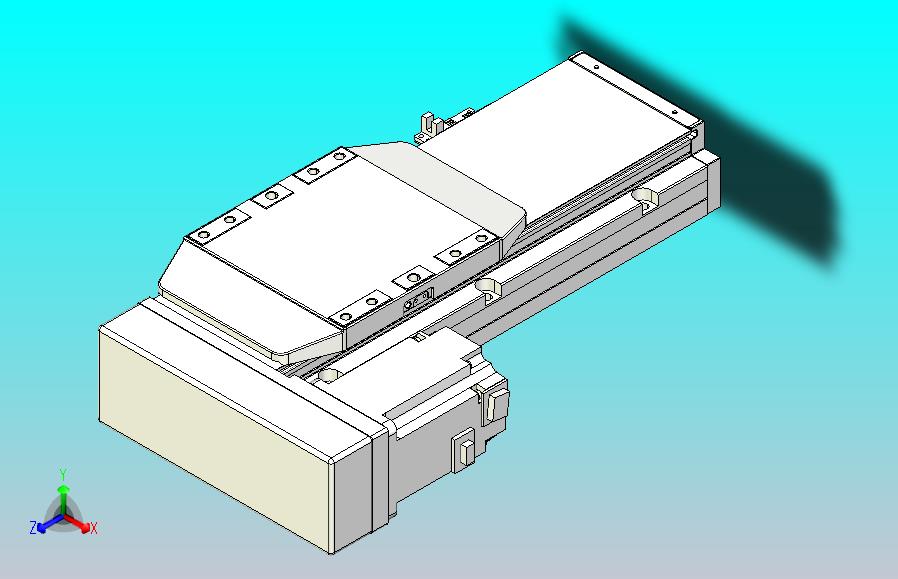 滚珠丝杠直线轴内置导轨TPA-GCR-150-2010C-L150-ML-M75-N3