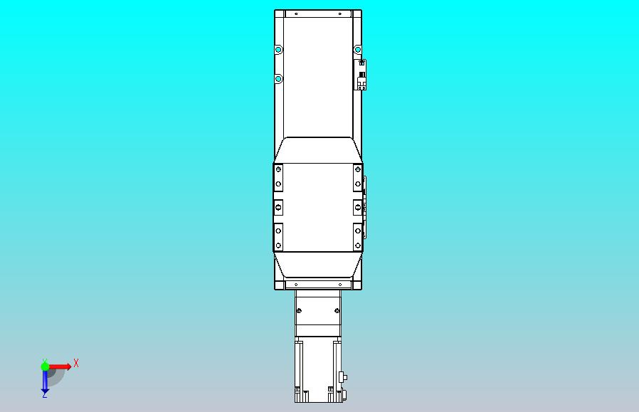 滚珠丝杠直线轴内置导轨TPA-GCR-150-2010C-L200-M-M75-N3