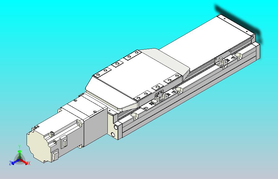 滚珠丝杠直线轴内置导轨TPA-GCR-150-2010C-L200-M-M75-N3