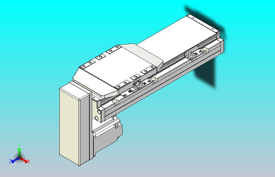 滚珠丝杠直线轴内置导轨TPA-GCR-150-2010C-L200-MP-M75-N3