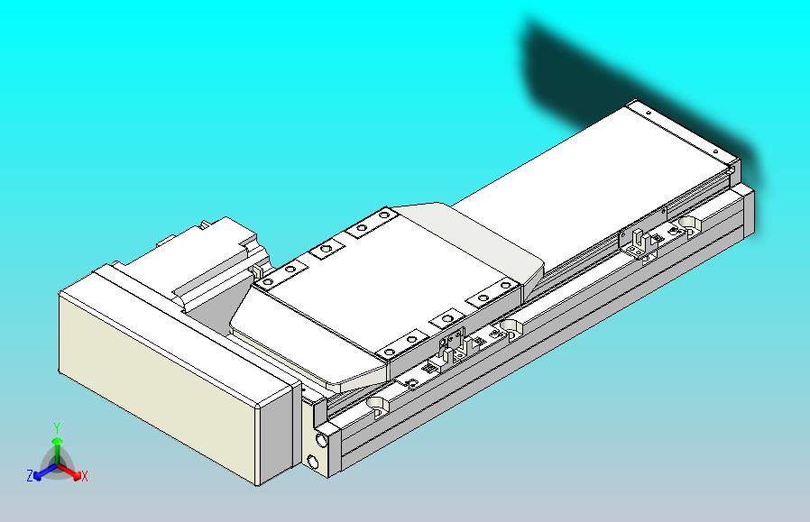 滚珠丝杠直线轴内置导轨TPA-GCR-150-2010C-L200-MR-M75-N3