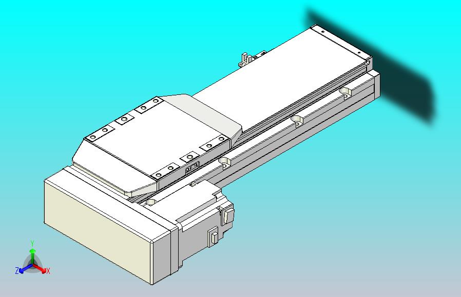 滚珠丝杠直线轴内置导轨TPA-GCR-150-2010C-L250-ML-M75-N3