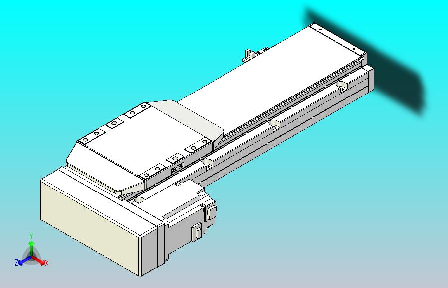 滚珠丝杠直线轴内置导轨TPA-GCR-150-2010C-L300-ML-M75-N3