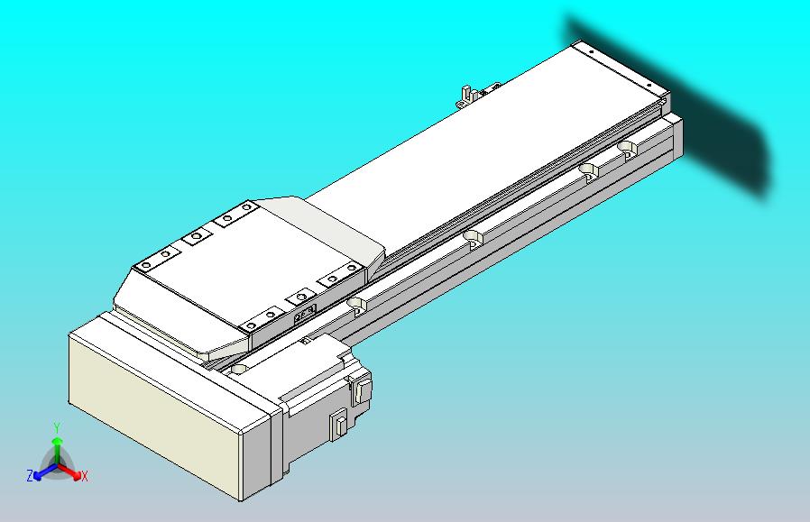 滚珠丝杠直线轴内置导轨TPA-GCR-150-2010C-L350-ML-M75-N3