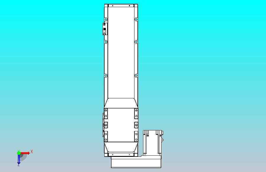 滚珠丝杠直线轴内置导轨TPA-GCR-150-2010C-L400-ML-M75-N3