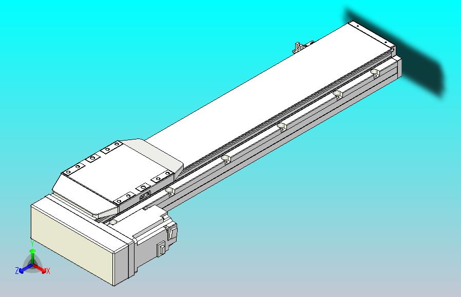 滚珠丝杠直线轴内置导轨TPA-GCR-150-2010C-L550-ML-M75-N3
