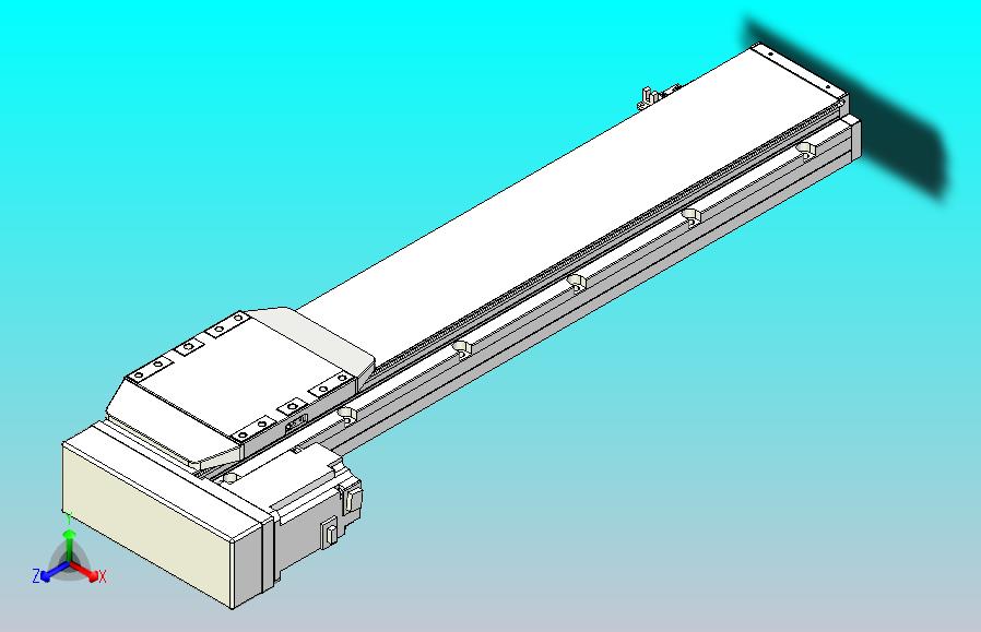 滚珠丝杠直线轴内置导轨TPA-GCR-150-2010C-L600-ML-M75-N3