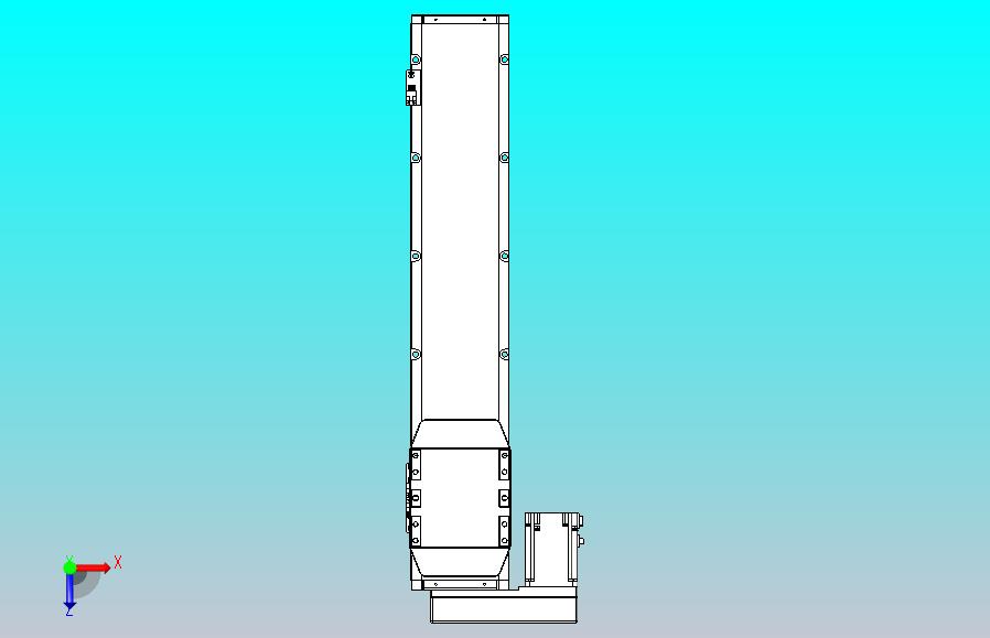 滚珠丝杠直线轴内置导轨TPA-GCR-150-2010C-L600-ML-M75-N3