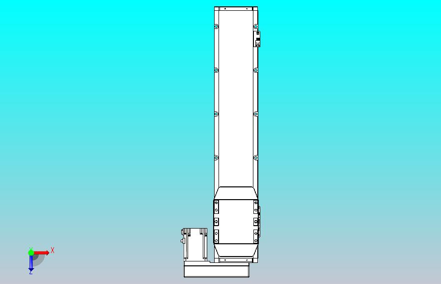 滚珠丝杠直线轴内置导轨TPA-GCR-150-2010C-L600-MR-M75-N3