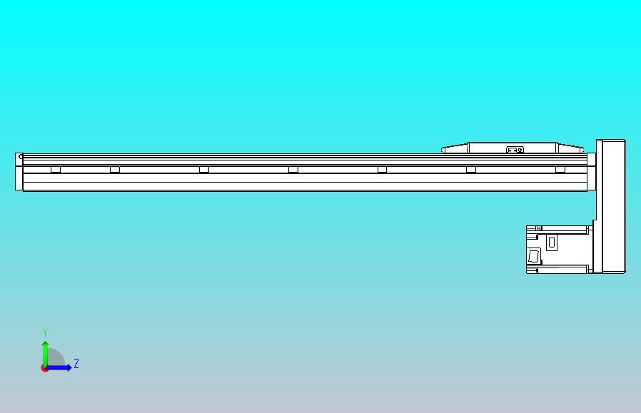 滚珠丝杠直线轴内置导轨TPA-GCR-150-2010C-L700-MP-M75-N3