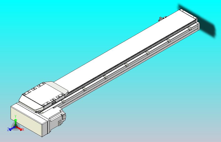 滚珠丝杠直线轴内置导轨TPA-GCR-150-2010C-L900-ML-M75-N3