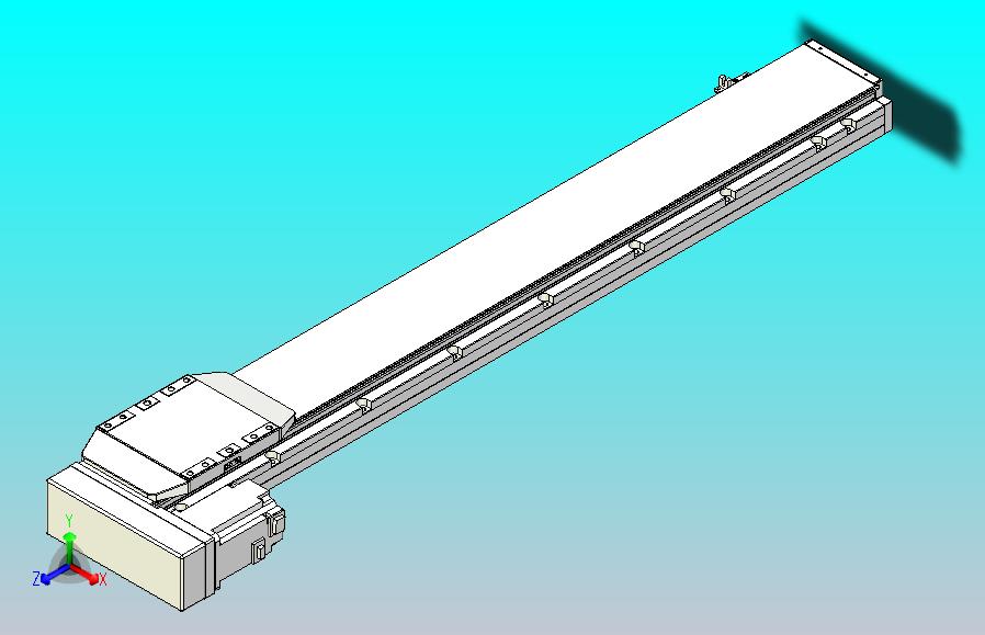 滚珠丝杠直线轴内置导轨TPA-GCR-150-2010C-L950-ML-M75-N3