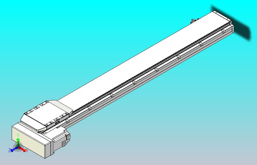 滚珠丝杠直线轴内置导轨TPA-GCR-150-2010C-L1050-ML-M75-N3
