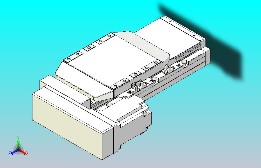 滚珠丝杠直线轴内置导轨TPA-GCR-170-2510C-L100-ML-M75-N3