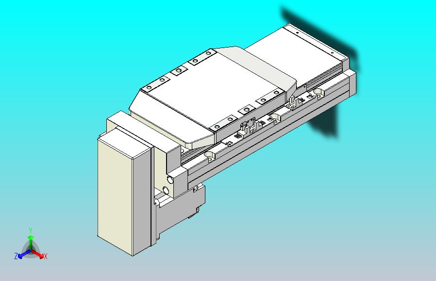 滚珠丝杠直线轴内置导轨TPA-GCR-170-2510C-L100-MP-M75-N3