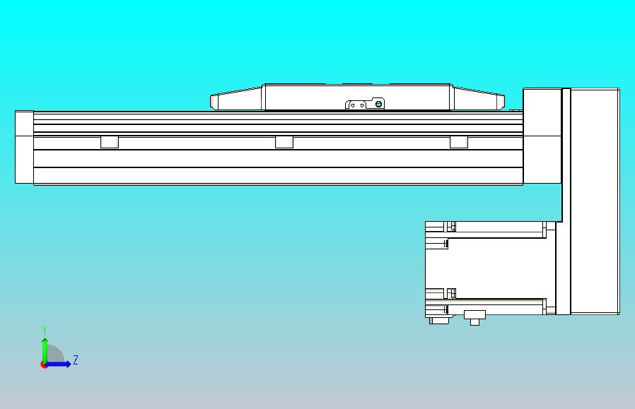 滚珠丝杠直线轴内置导轨TPA-GCR-170-2510C-L150-MP-M75-N3
