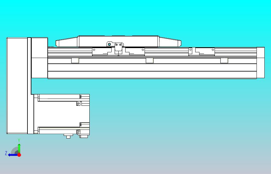 滚珠丝杠直线轴内置导轨TPA-GCR-170-2510C-L150-MP-M75-N3