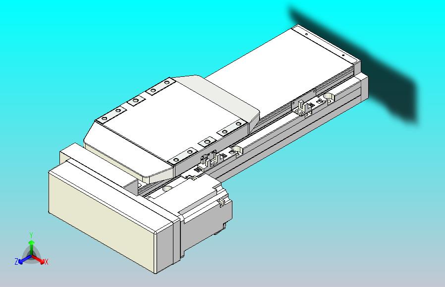 滚珠丝杠直线轴内置导轨TPA-GCR-170-2510C-L200-ML-M75-N3