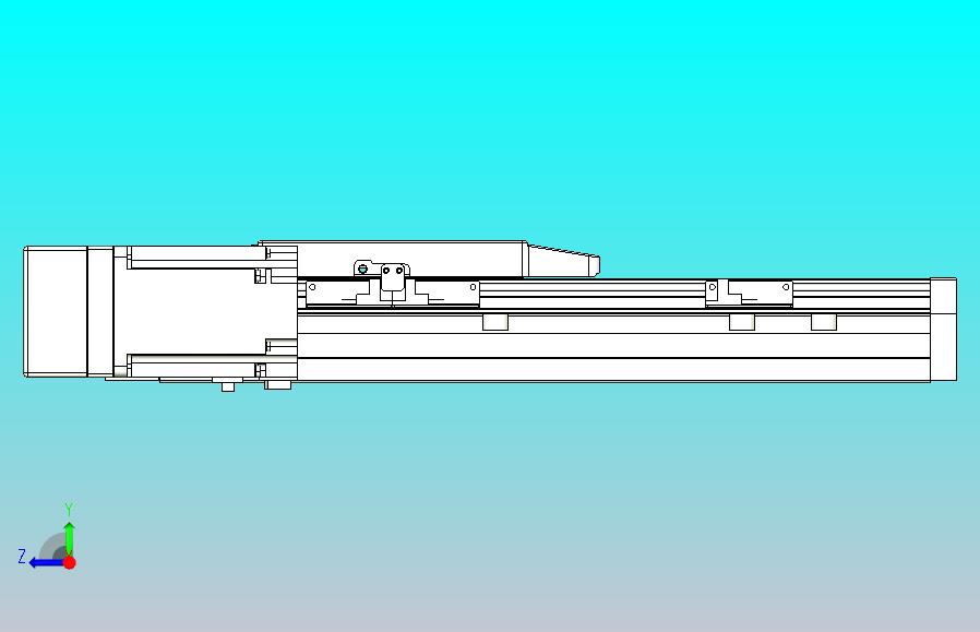 滚珠丝杠直线轴内置导轨TPA-GCR-170-2510C-L200-ML-M75-N3