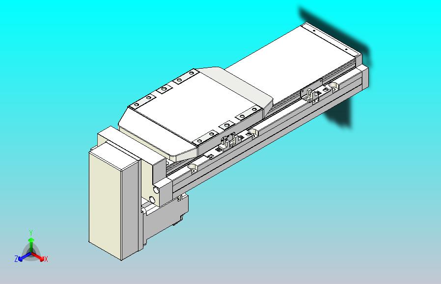 滚珠丝杠直线轴内置导轨TPA-GCR-170-2510C-L200-MP-M75-N3