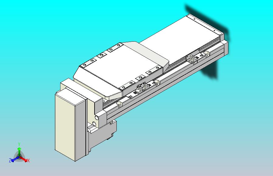 滚珠丝杠直线轴内置导轨TPA-GCR-170-2510C-L200-MP-M75-N3