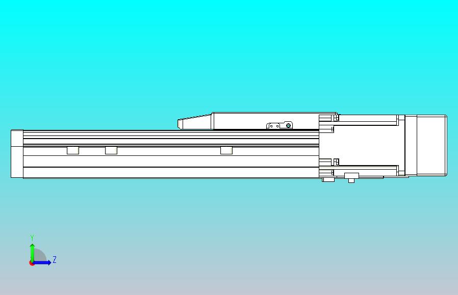 滚珠丝杠直线轴内置导轨TPA-GCR-170-2510C-L200-MR-M75-N3
