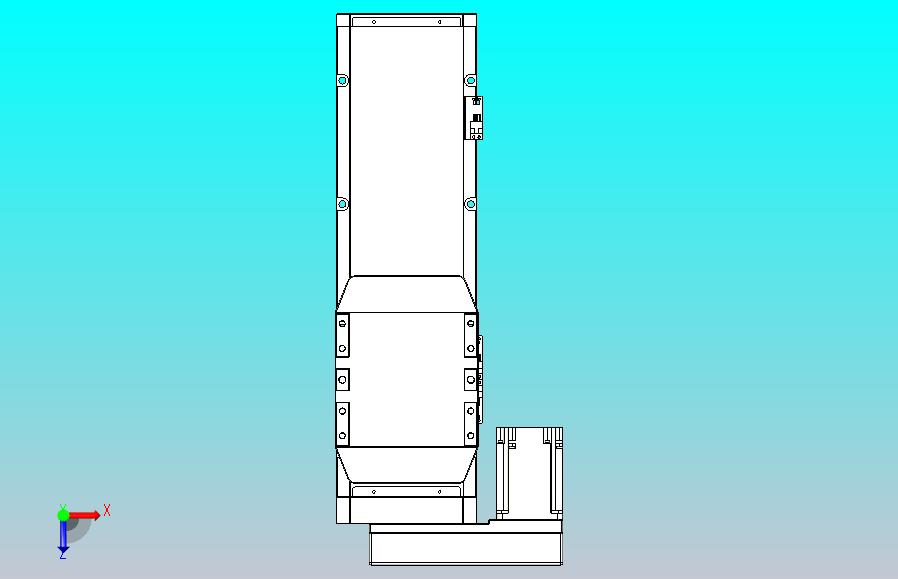 滚珠丝杠直线轴内置导轨TPA-GCR-170-2510C-L300-ML-M75-N3