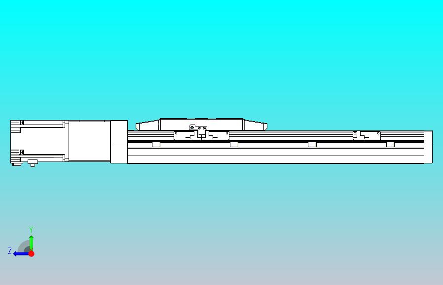 滚珠丝杠直线轴内置导轨TPA-GCR-170-2510C-L300-M-M75-N3