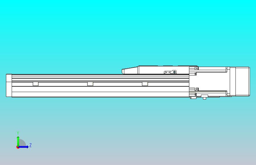 滚珠丝杠直线轴内置导轨TPA-GCR-170-2510C-L300-MR-M75-N3