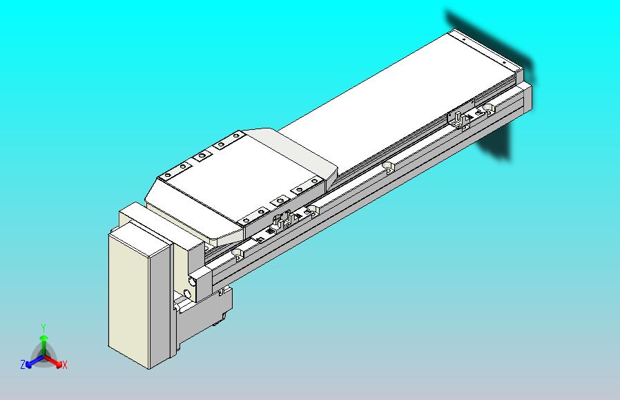 滚珠丝杠直线轴内置导轨TPA-GCR-170-2510C-L350-MP-M75-N3