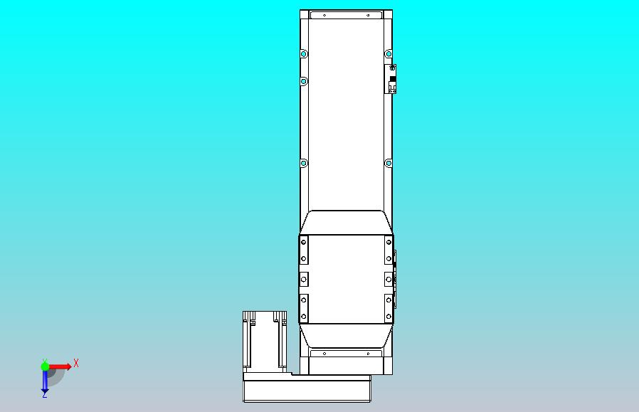 滚珠丝杠直线轴内置导轨TPA-GCR-170-2510C-L350-MR-M75-N3