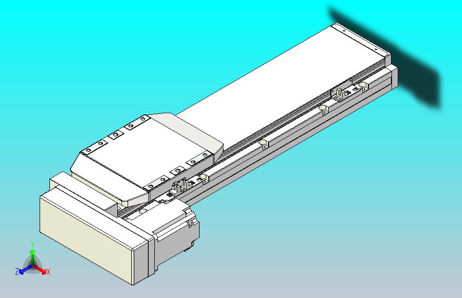 滚珠丝杠直线轴内置导轨TPA-GCR-170-2510C-L400-ML-M75-N3