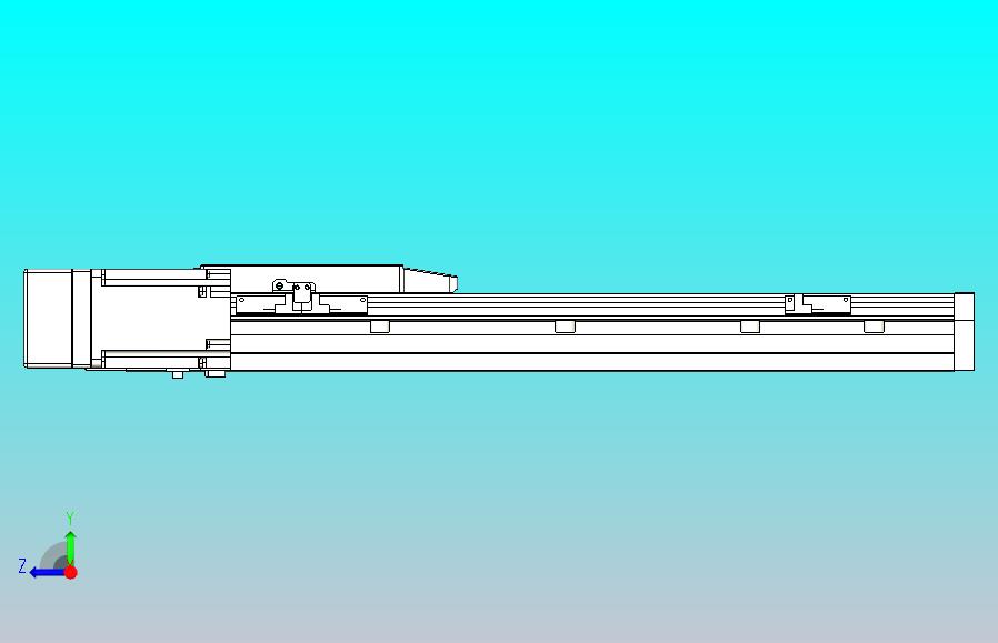 滚珠丝杠直线轴内置导轨TPA-GCR-170-2510C-L400-ML-M75-N3