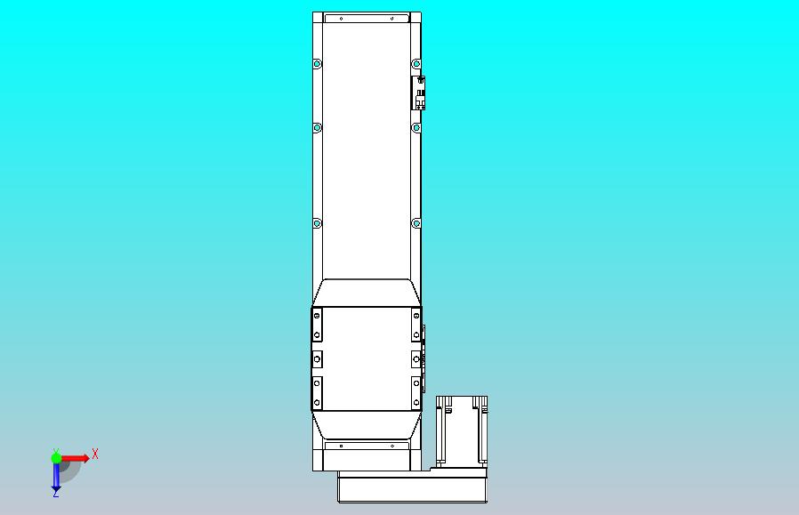 滚珠丝杠直线轴内置导轨TPA-GCR-170-2510C-L400-ML-M75-N3