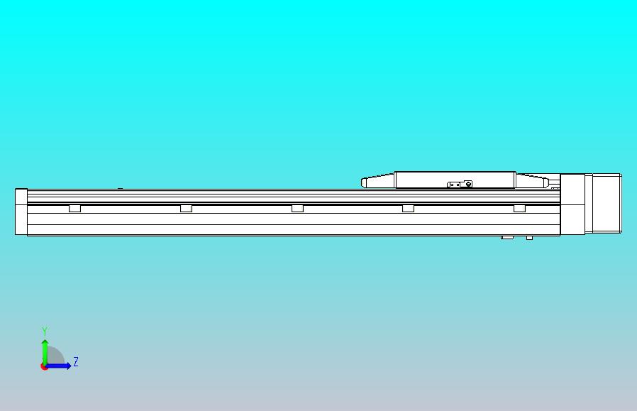 滚珠丝杠直线轴内置导轨TPA-GCR-170-2510C-L450-ML-M75-N3