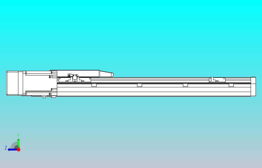 滚珠丝杠直线轴内置导轨TPA-GCR-170-2510C-L450-ML-M75-N3