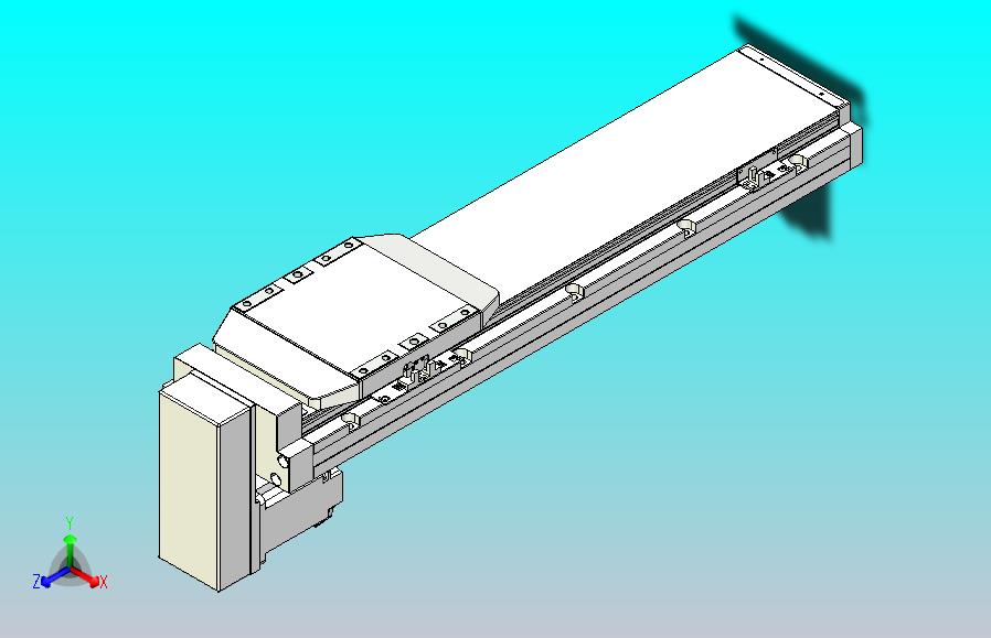 滚珠丝杠直线轴内置导轨TPA-GCR-170-2510C-L450-MP-M75-N3